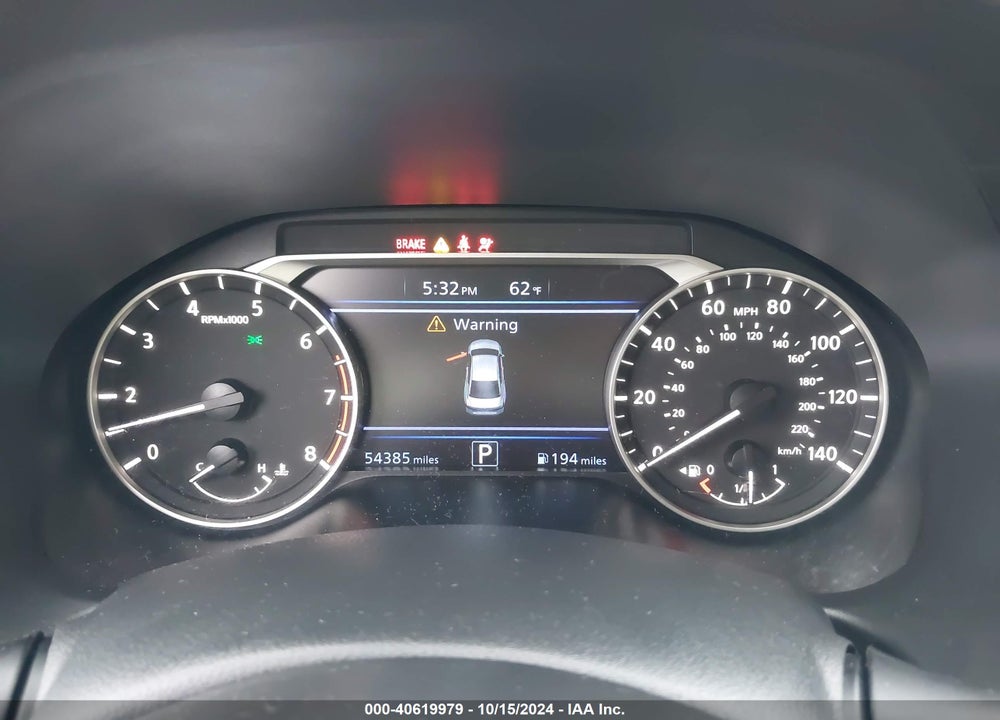 2022 NISSAN ALTIMA SV FWD VIN: 1N4BL4DV9NN315814
