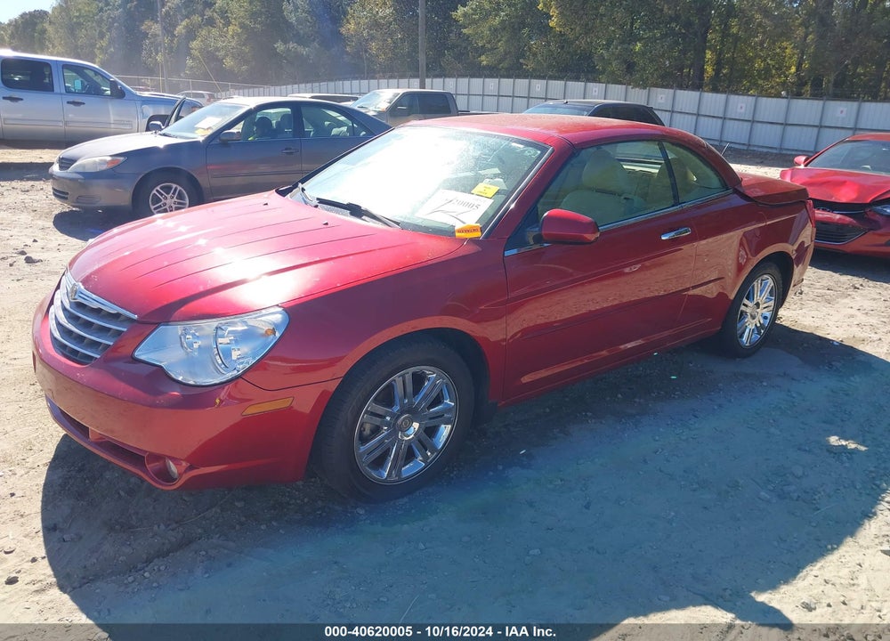 2008 CHRYSLER SEBRING LIMITED VIN: 1C3LC65M18N197203
