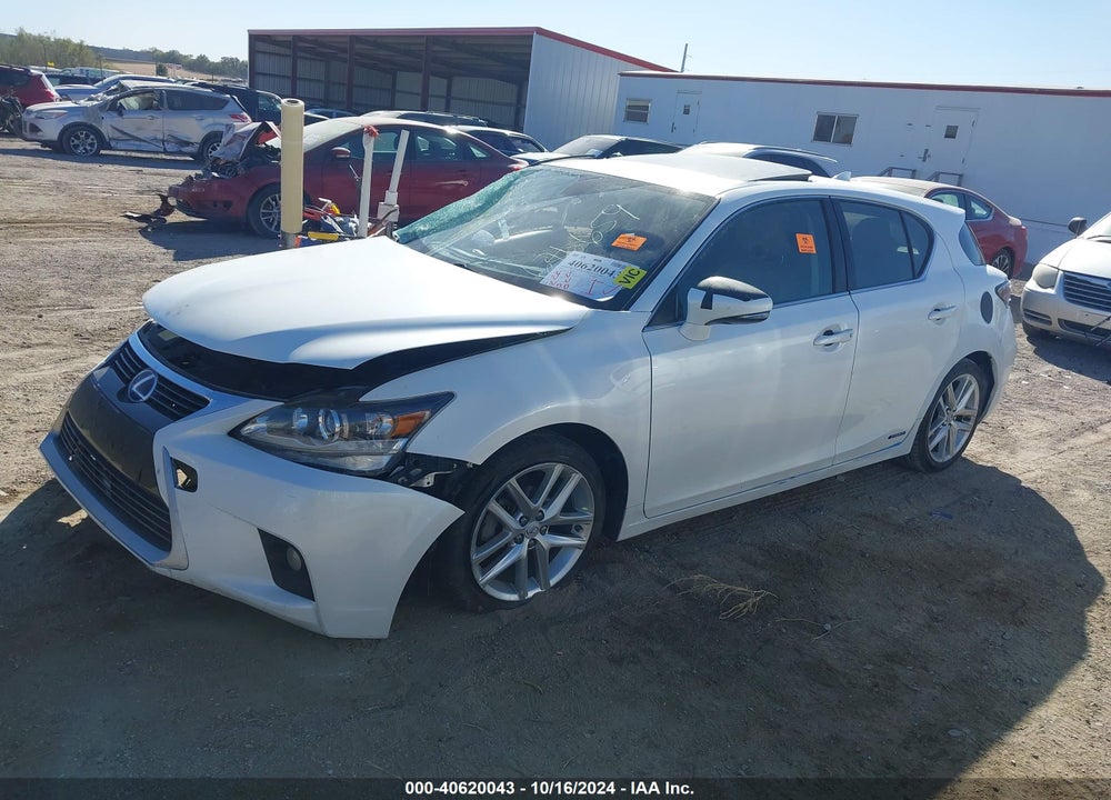 2014 LEXUS CT 200H VIN: JTHKD5BH5E2198064