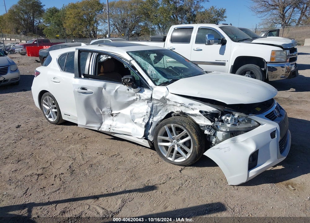 2014 LEXUS CT 200H VIN: JTHKD5BH5E2198064