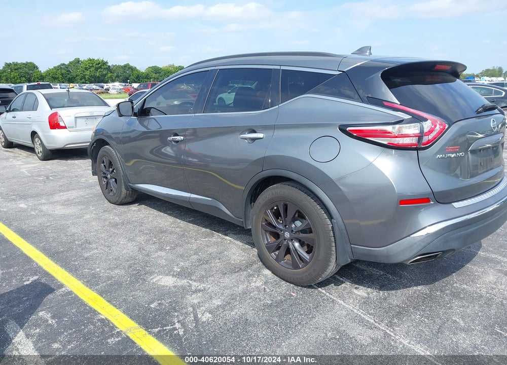 2017 NISSAN MURANO SV VIN: 5N1AZ2MG0HN148463
