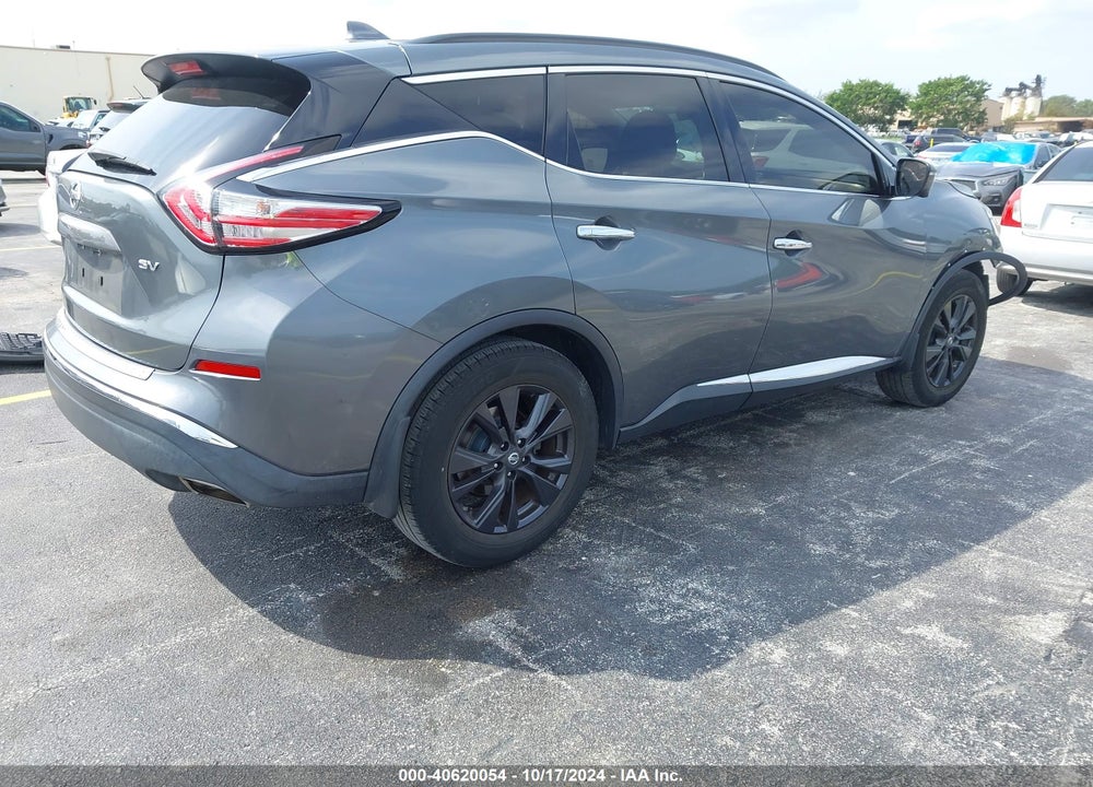 2017 NISSAN MURANO SV VIN: 5N1AZ2MG0HN148463