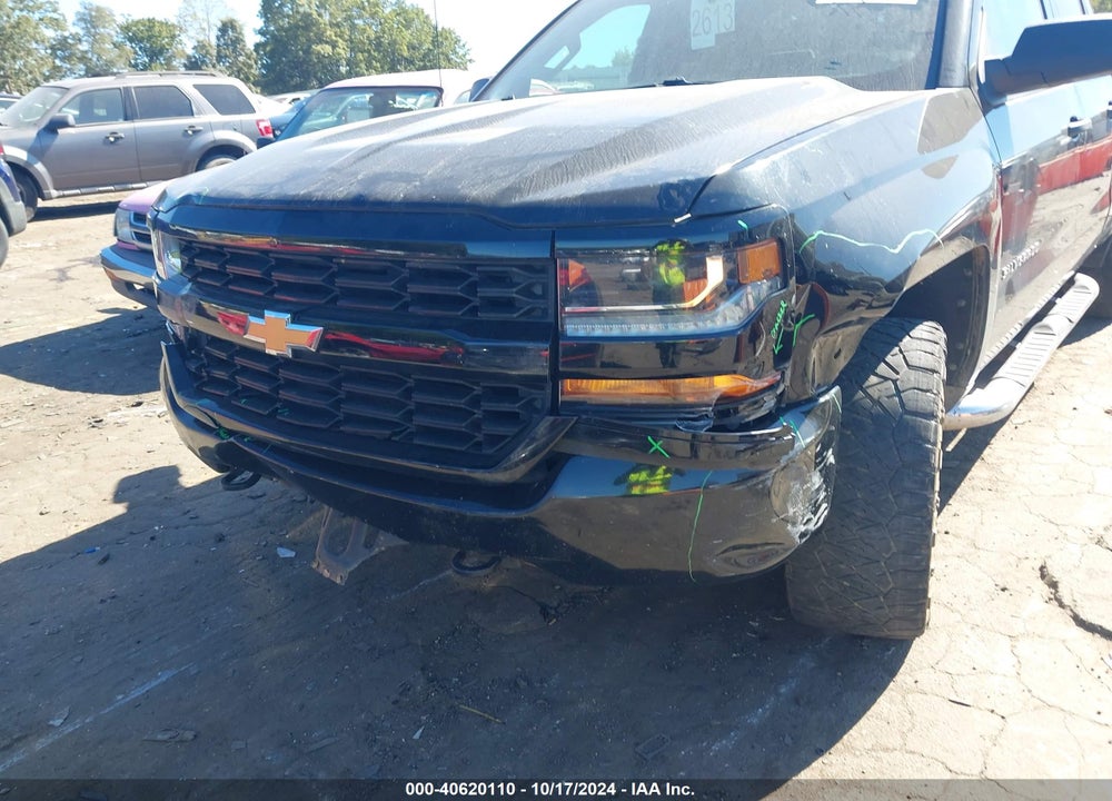 2018 CHEVROLET SILVERADO 1500 CUSTOM VIN: 1GCRCPEC9JZ327181