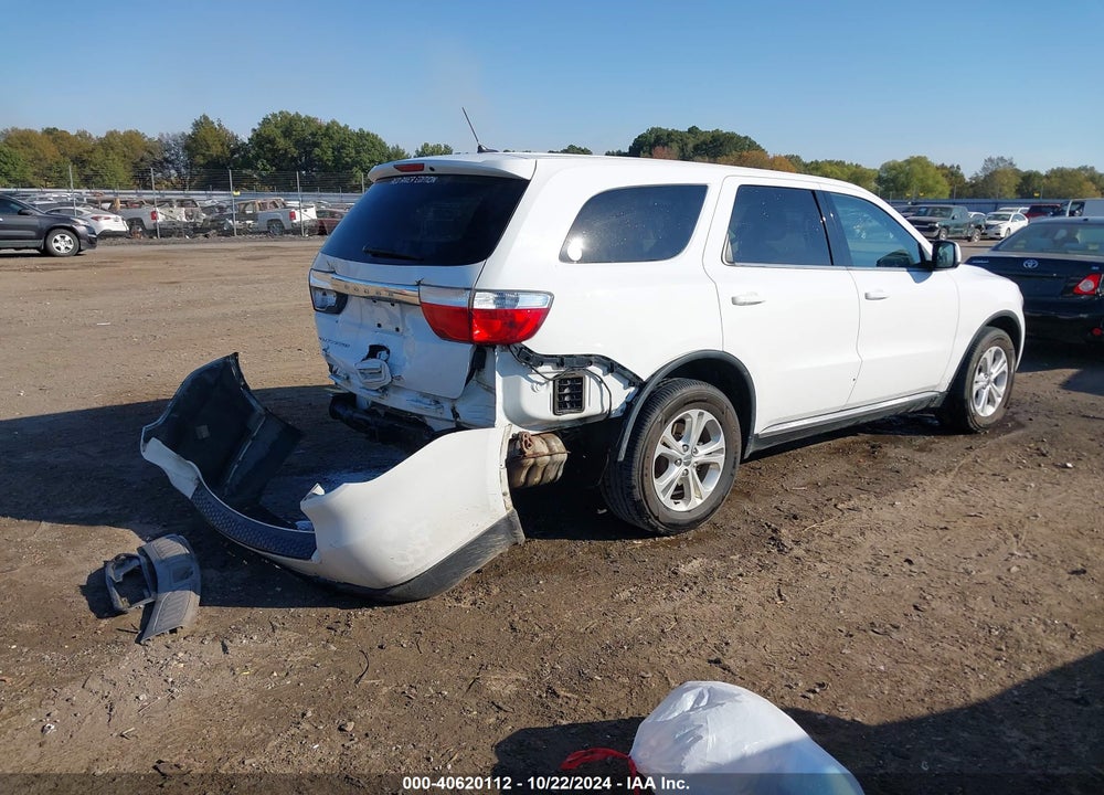 2013 DODGE DURANGO SXT VIN: 1C4RDHAG5DC692525