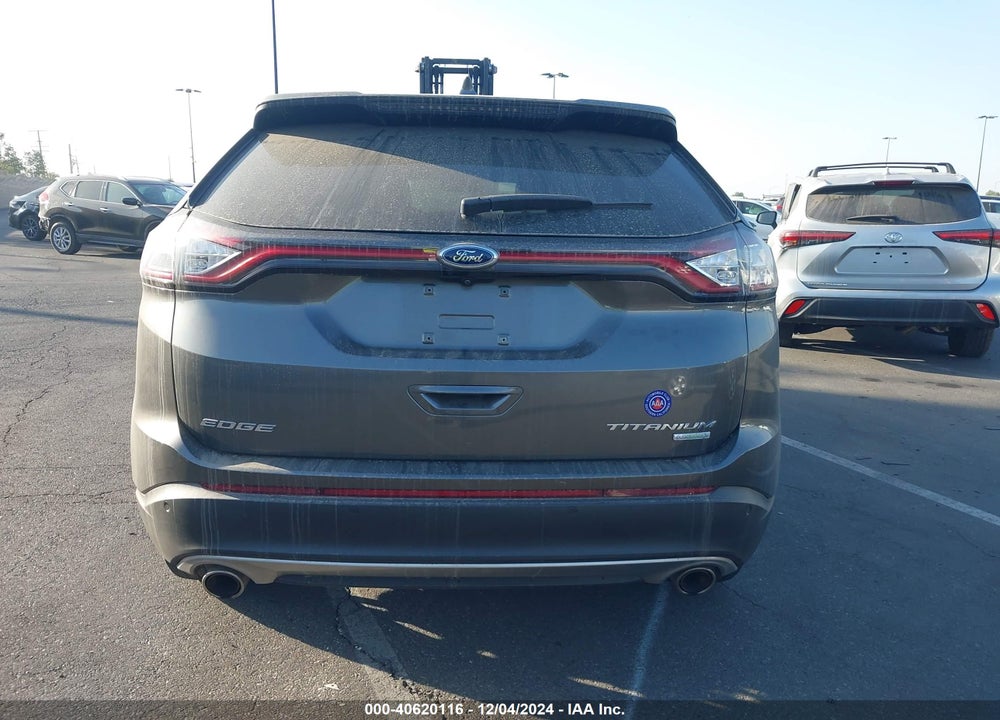 2018 FORD EDGE TITANIUM VIN: 2FMPK3K92JBB42092