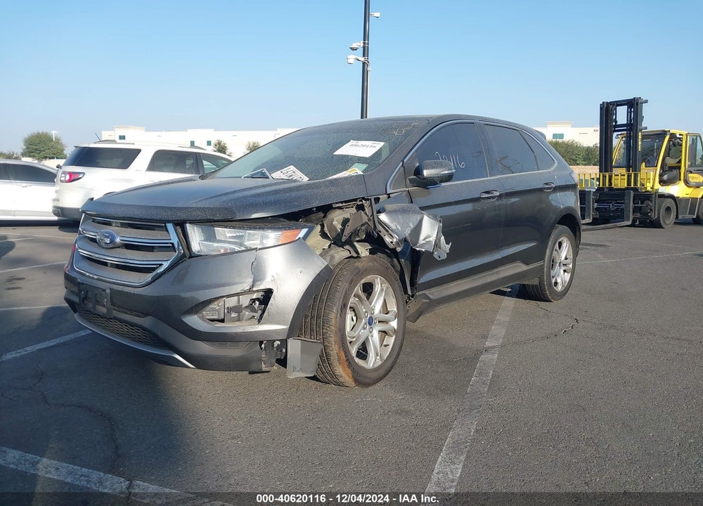 2018 FORD EDGE TITANIUM VIN: 2FMPK3K92JBB42092