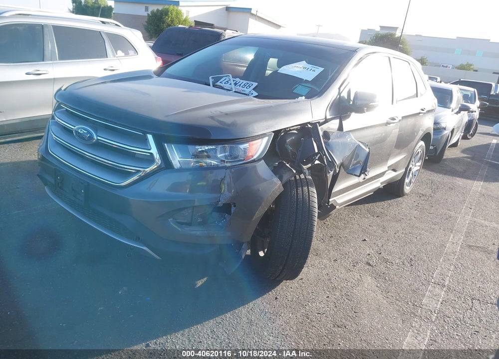 2018 FORD EDGE TITANIUM VIN: 2FMPK3K92JBB42092