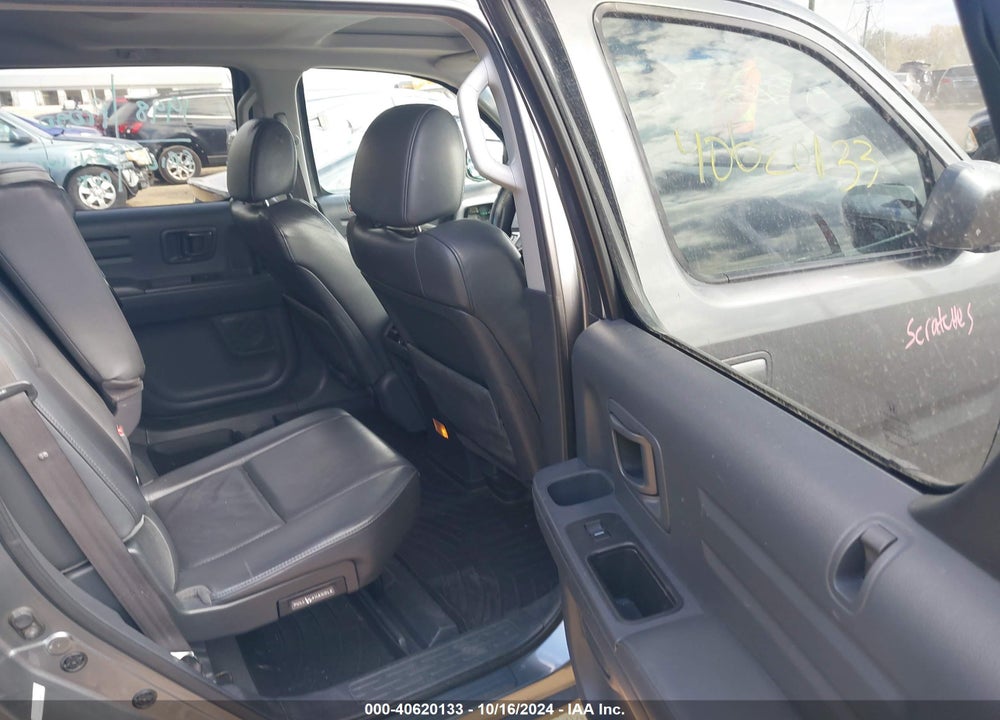 2009 HONDA RIDGELINE RTL VIN: 5FPYK16519B102290