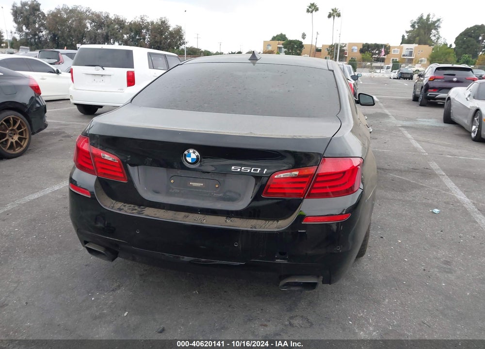 2013 BMW 550I VIN: WBAFR9C54DDX79703