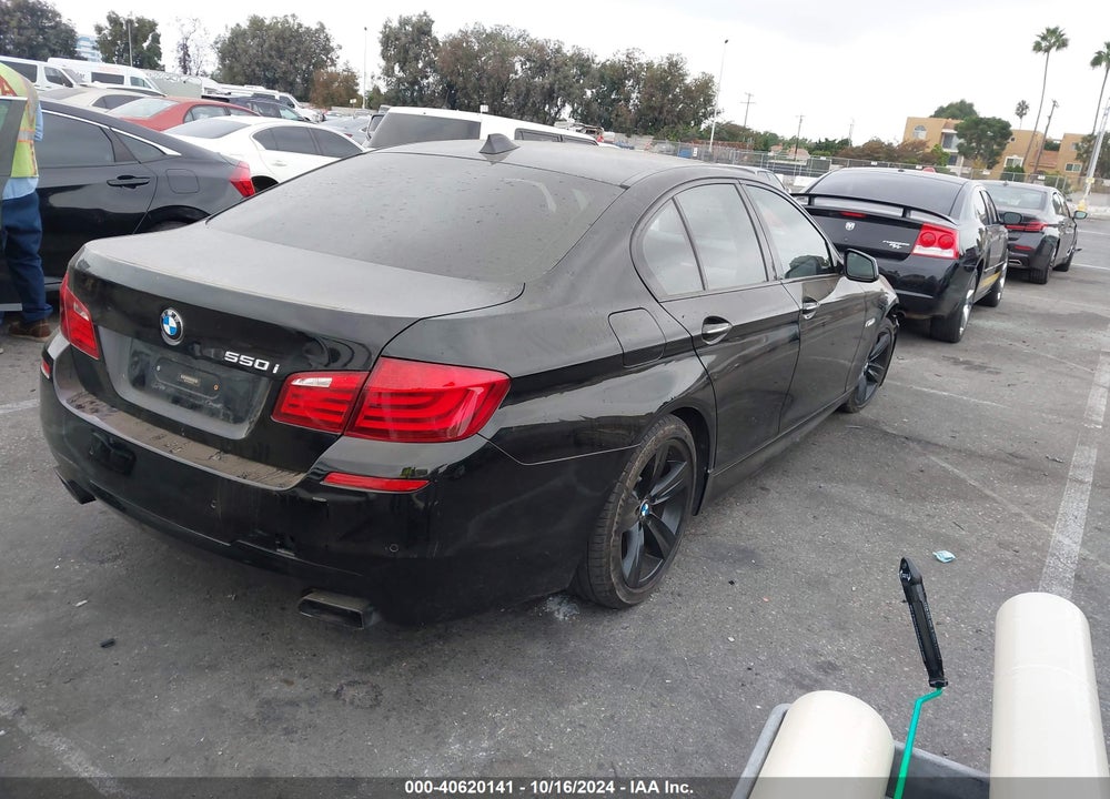 2013 BMW 550I VIN: WBAFR9C54DDX79703