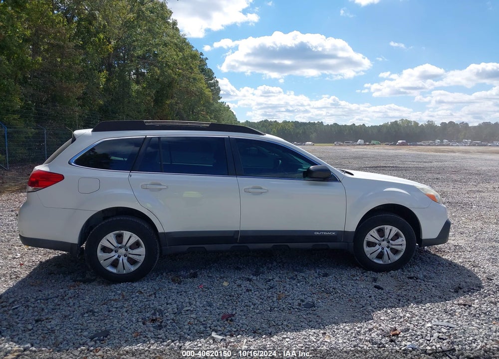 2013 SUBARU OUTBACK 2.5I VIN: 4S4BRCACXD3292104