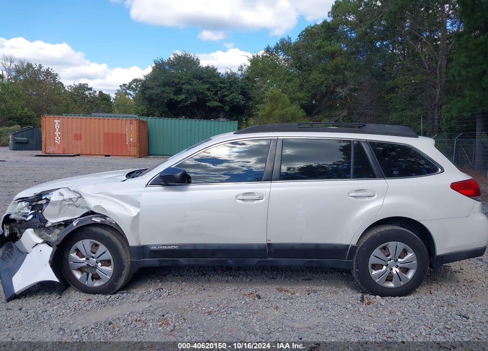2013 SUBARU OUTBACK 2.5I VIN: 4S4BRCACXD3292104