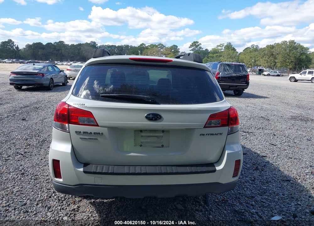 2013 SUBARU OUTBACK 2.5I VIN: 4S4BRCACXD3292104