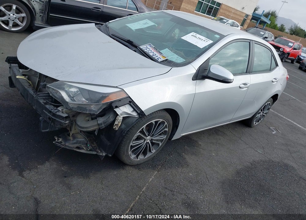 2014 TOYOTA COROLLA S PLUS VIN: 5YFBURHEXEP143116