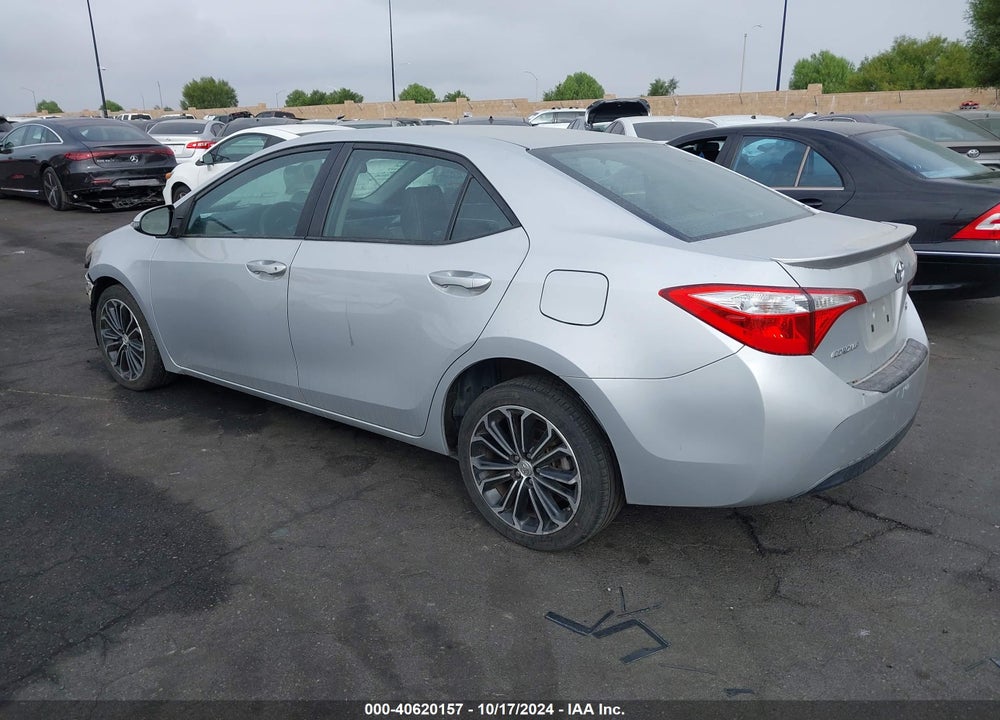 2014 TOYOTA COROLLA S PLUS VIN: 5YFBURHEXEP143116
