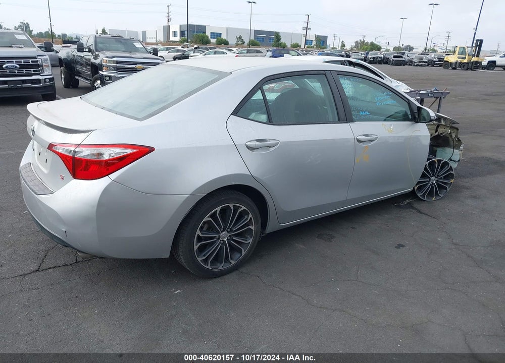 2014 TOYOTA COROLLA S PLUS VIN: 5YFBURHEXEP143116