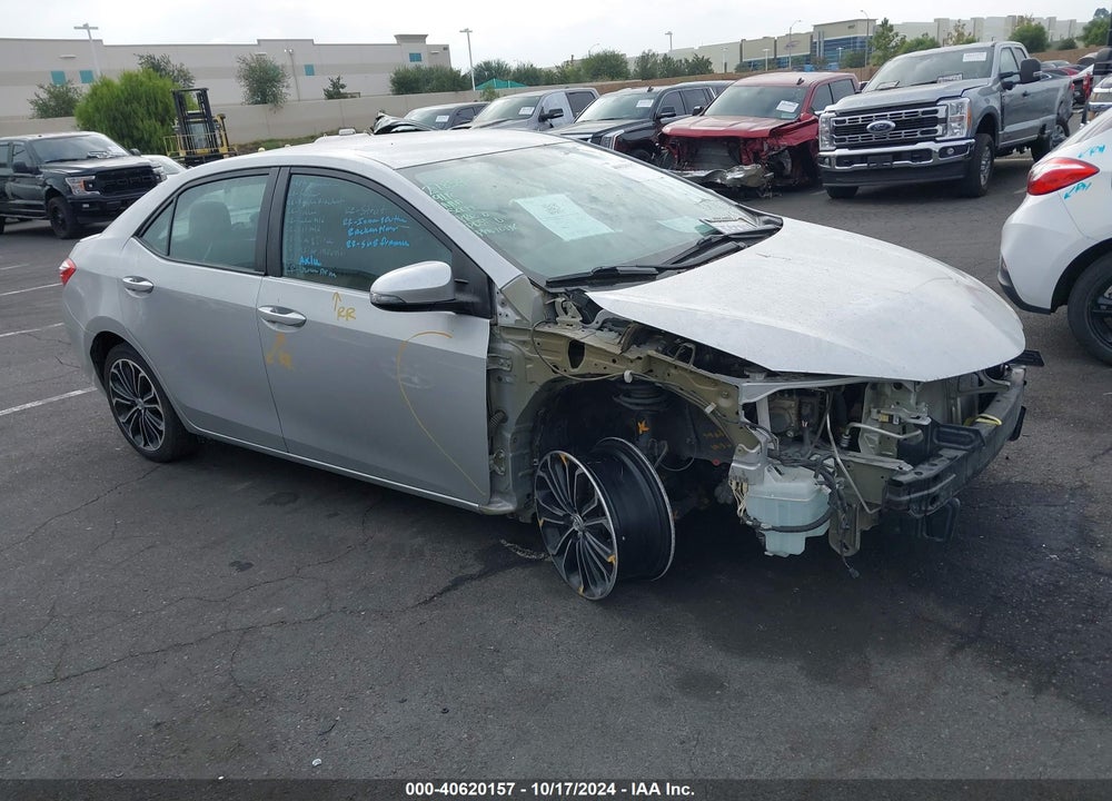 2014 TOYOTA COROLLA S PLUS VIN: 5YFBURHEXEP143116