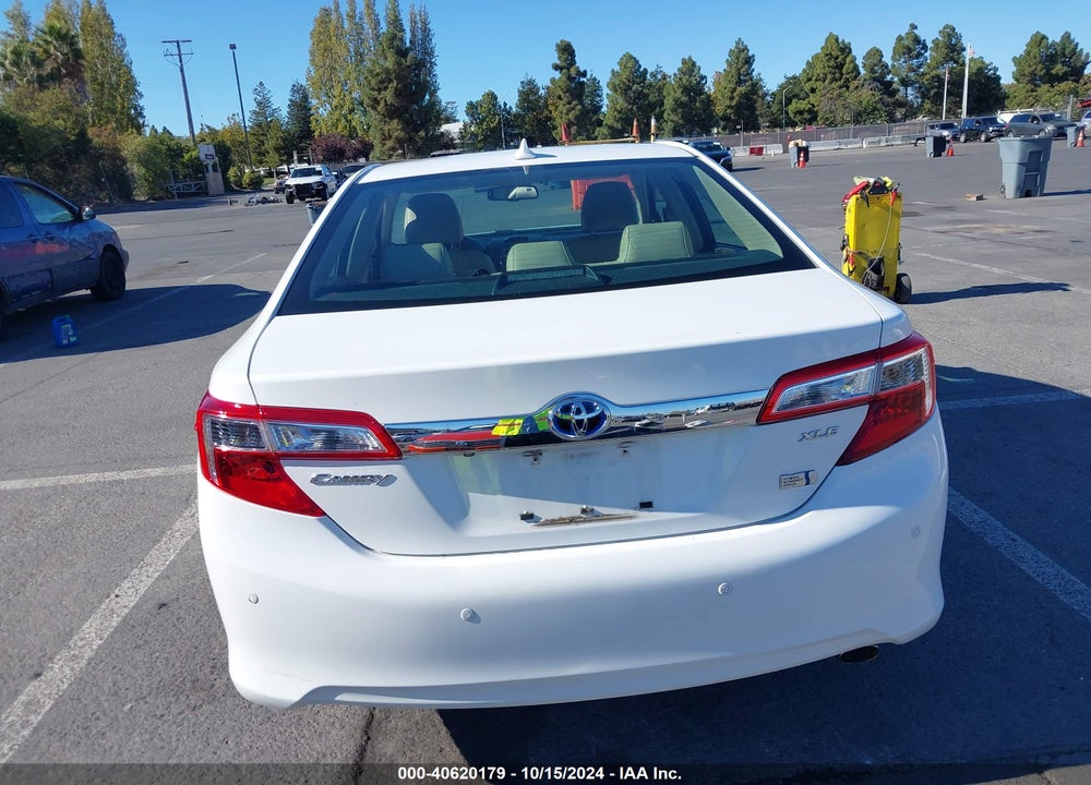 2012 TOYOTA CAMRY HYBRID XLE VIN: 4T1BD1FK2CU039421