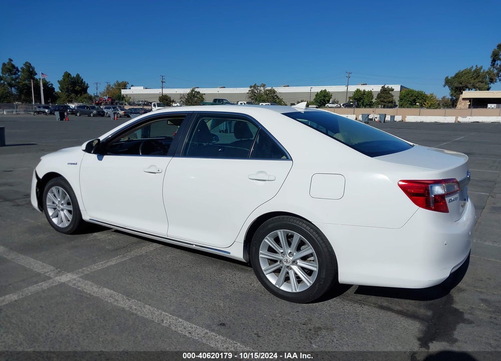 2012 TOYOTA CAMRY HYBRID XLE VIN: 4T1BD1FK2CU039421