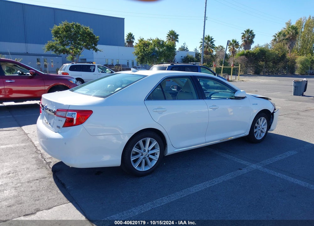 2012 TOYOTA CAMRY HYBRID XLE VIN: 4T1BD1FK2CU039421