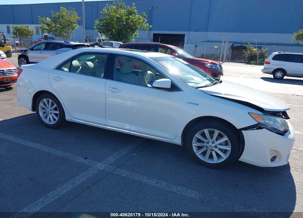 2012 TOYOTA CAMRY HYBRID XLE VIN: 4T1BD1FK2CU039421