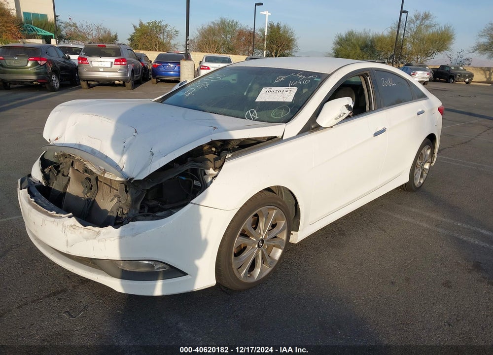 2014 HYUNDAI SONATA SE VIN: 5NPEC4ACXEH891289