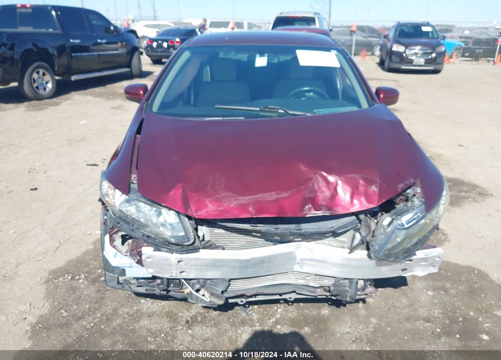 2014 HONDA CIVIC LX VIN: 19XFB2F52EE008814