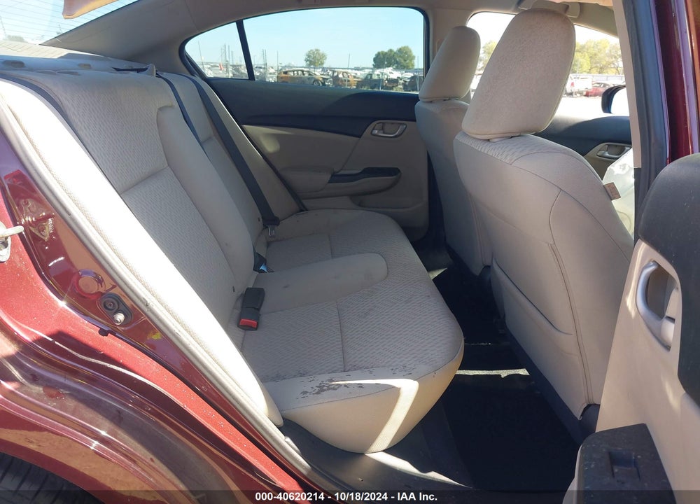 2014 HONDA CIVIC LX VIN: 19XFB2F52EE008814