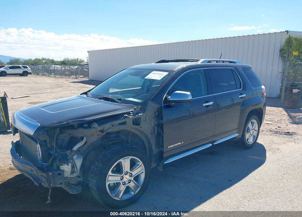 2015 GMC TERRAIN DENALI VIN: 2GKALUEK4F6229864