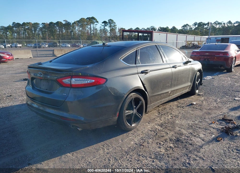 2016 FORD FUSION SE VIN: 3FA6P0H73GR155049