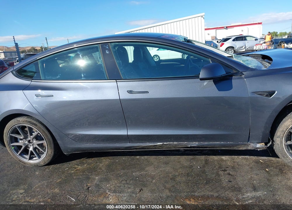 2022 TESLA MODEL 3 LONG RANGE DUAL MOTOR ALL-WHEEL DRIVE VIN: 5YJ3E1EB3NF249769