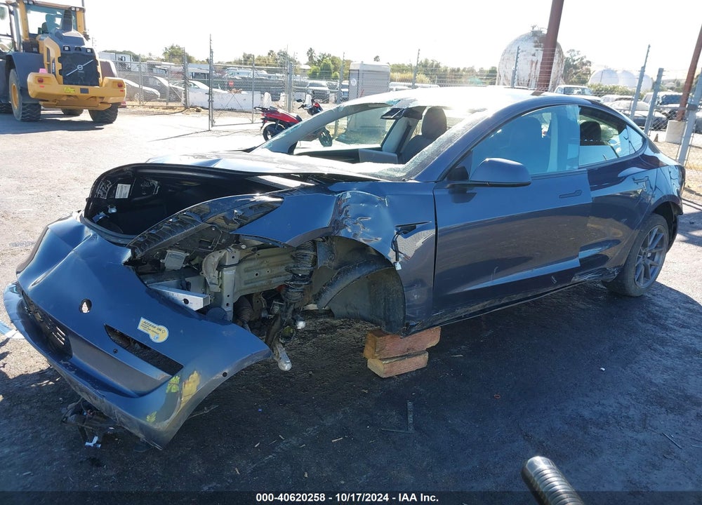 2022 TESLA MODEL 3 LONG RANGE DUAL MOTOR ALL-WHEEL DRIVE VIN: 5YJ3E1EB3NF249769