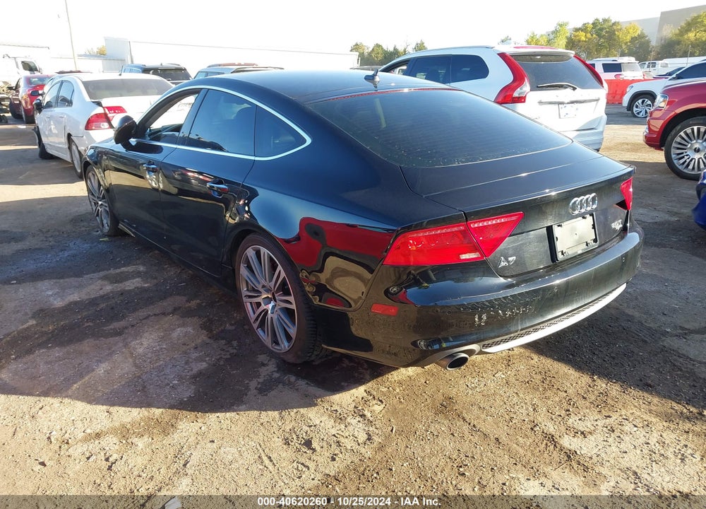 2012 AUDI A7 PREMIUM VIN: WAUSGAFC9CN003530
