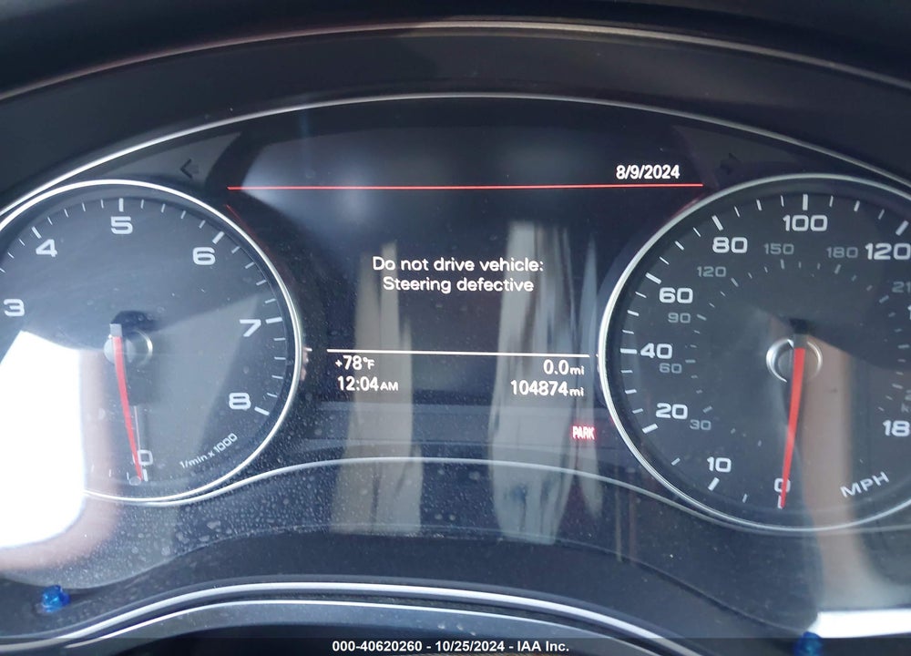 2012 AUDI A7 PREMIUM VIN: WAUSGAFC9CN003530