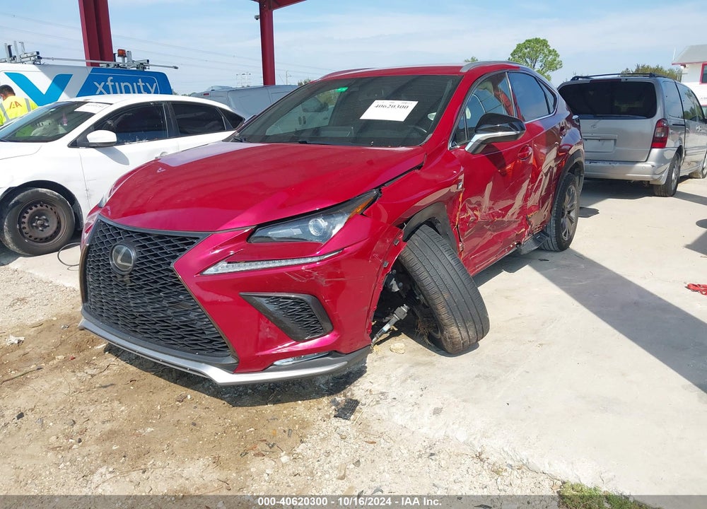 2020 LEXUS NX 300 F-SPORT VIN: JTJJARBZ6L2167034