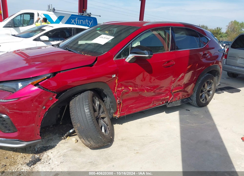 2020 LEXUS NX 300 F-SPORT VIN: JTJJARBZ6L2167034