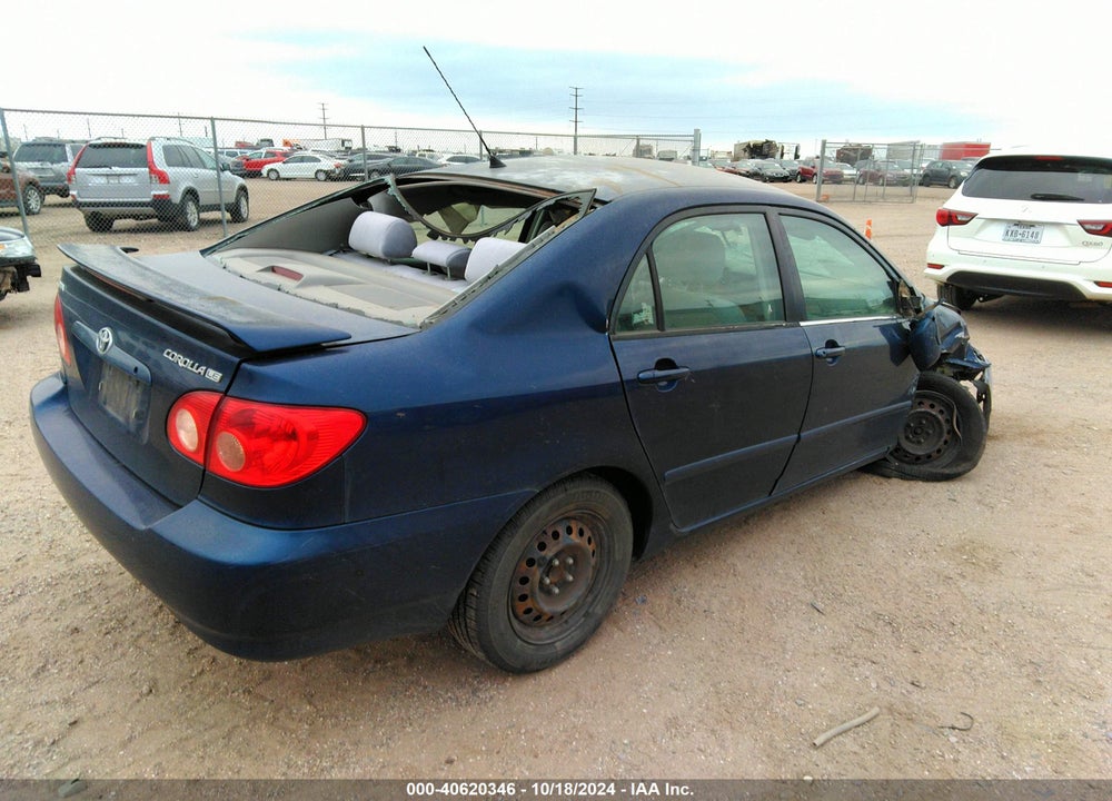 2005 TOYOTA COROLLA LE VIN: 2T1BR30E45C339871