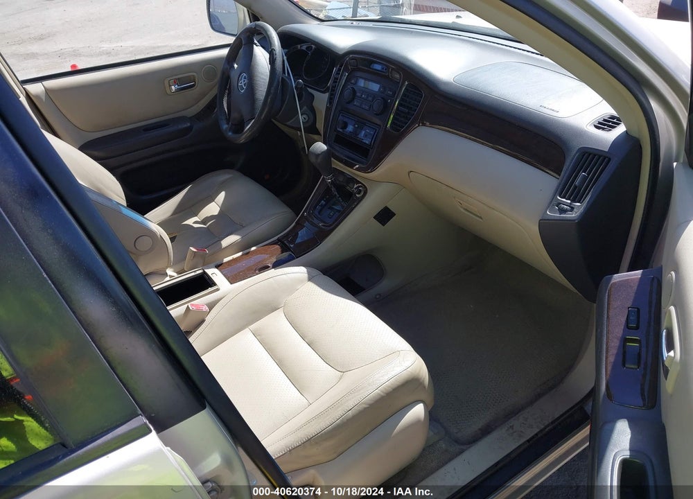 2002 TOYOTA HIGHLANDER LIMITED V6 VIN: JTEGF21A820069274