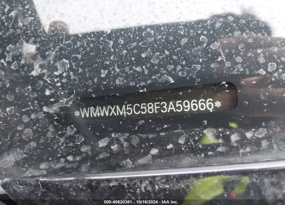 2015 MINI HARDTOP COOPER VIN: WMWXM5C58F3A59666