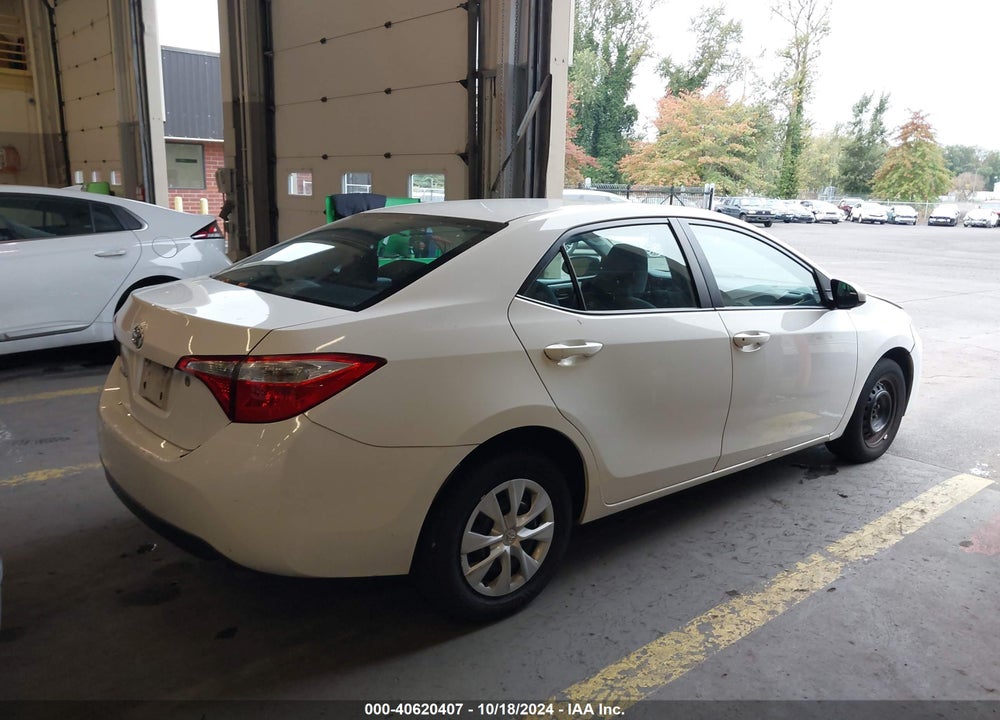 2014 TOYOTA COROLLA L VIN: 5YFBURHE8EP110728