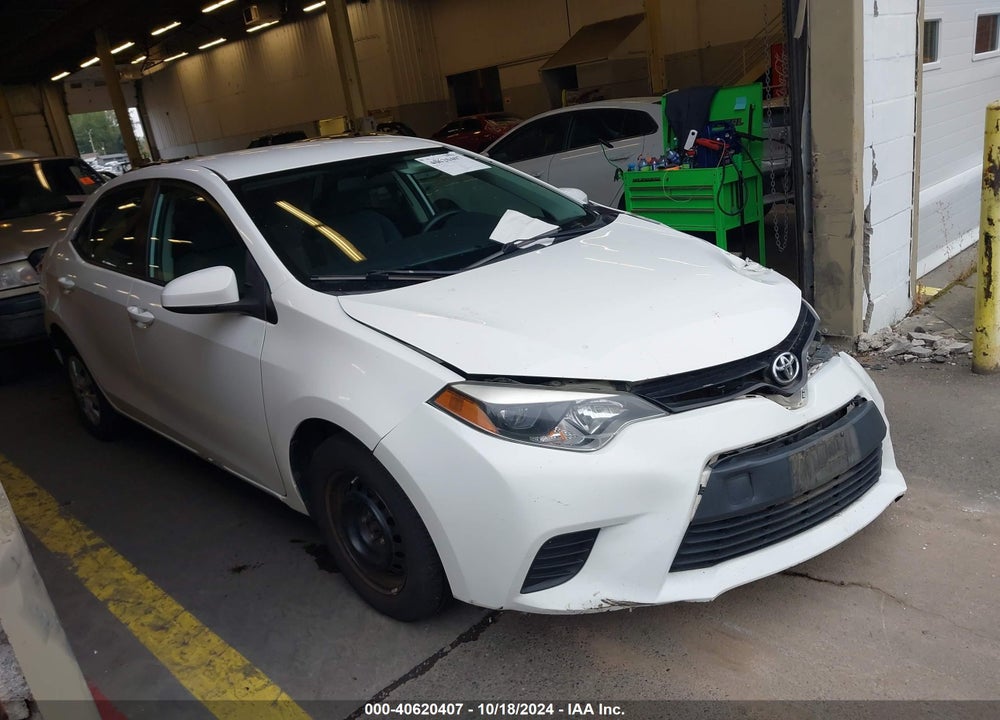 2014 TOYOTA COROLLA L VIN: 5YFBURHE8EP110728