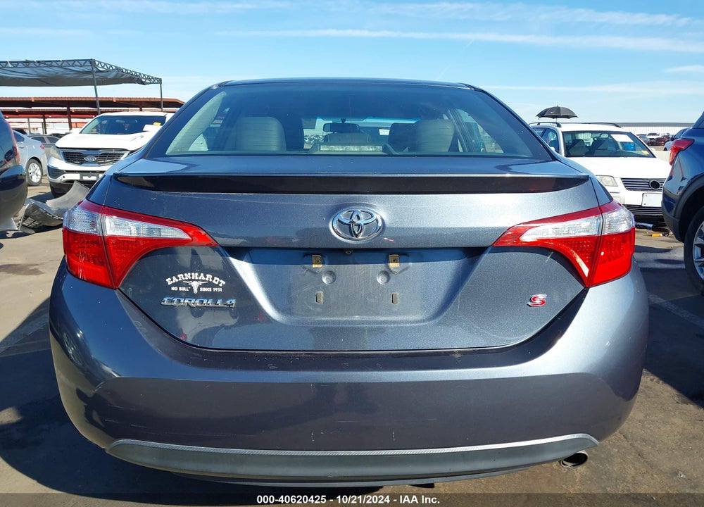 2016 TOYOTA COROLLA S PLUS VIN: 2T1BURHE7GC664037