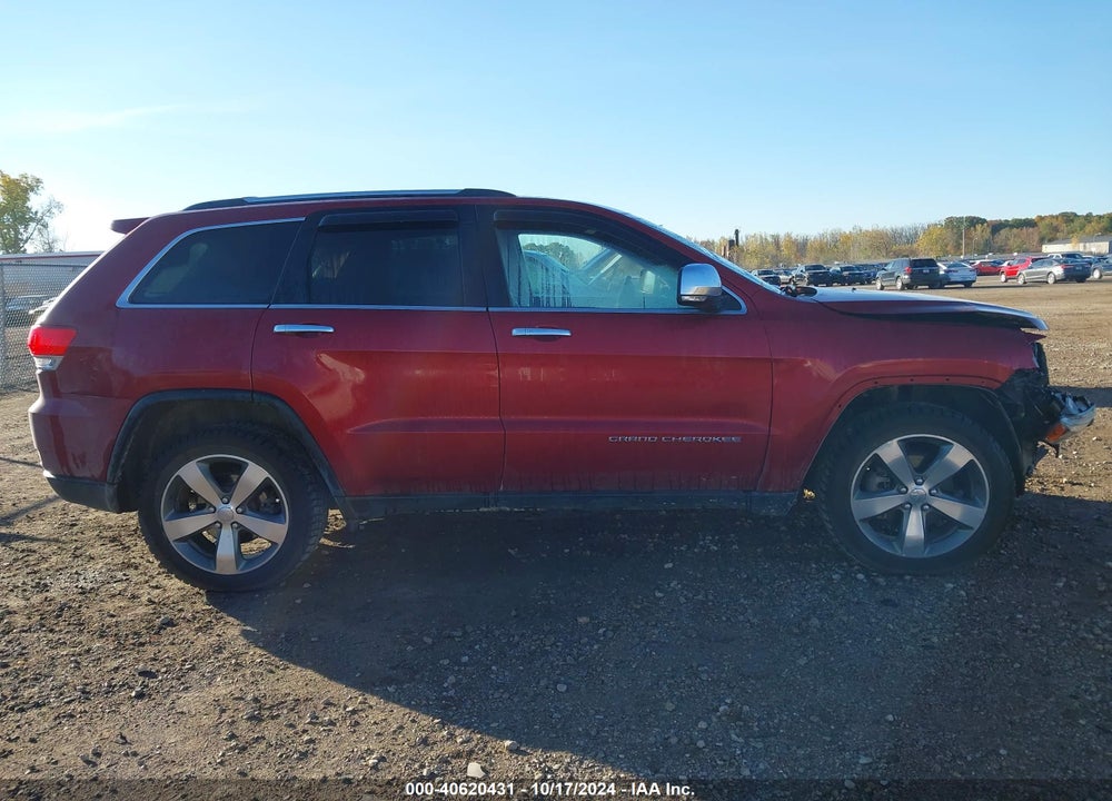 2014 JEEP GRAND CHEROKEE LIMITED VIN: 1C4RJFBG1EC364029