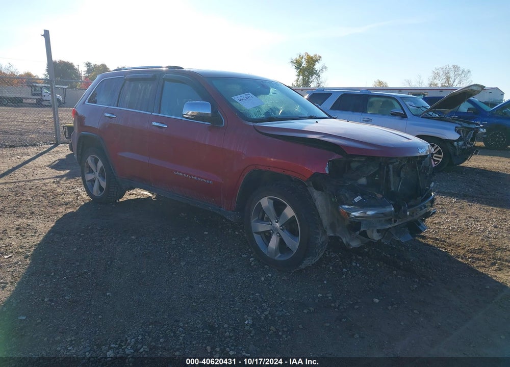 2014 JEEP GRAND CHEROKEE LIMITED VIN: 1C4RJFBG1EC364029