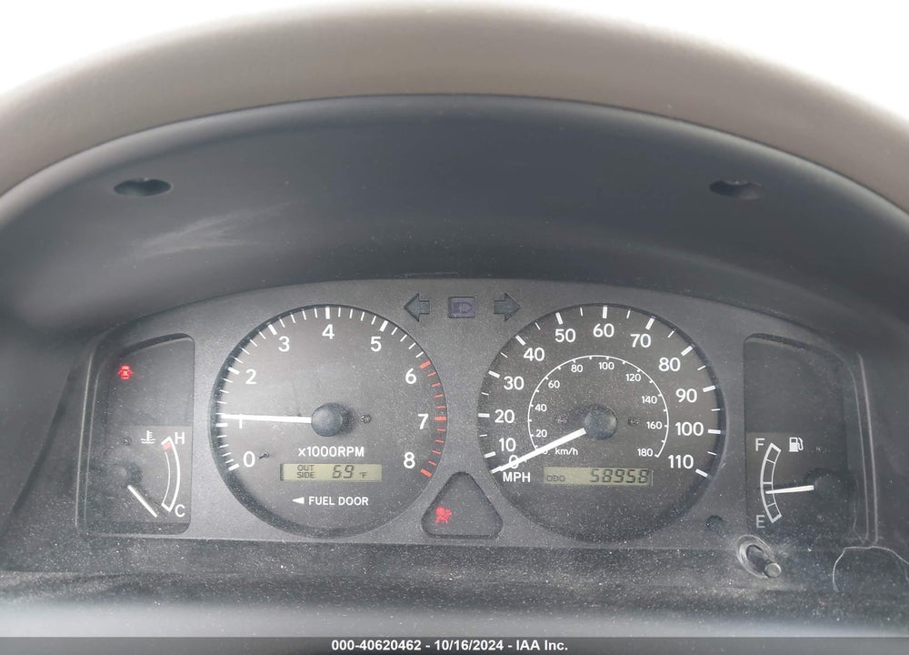 1999 TOYOTA COROLLA LE VIN: 2T1BR18E2XC184250