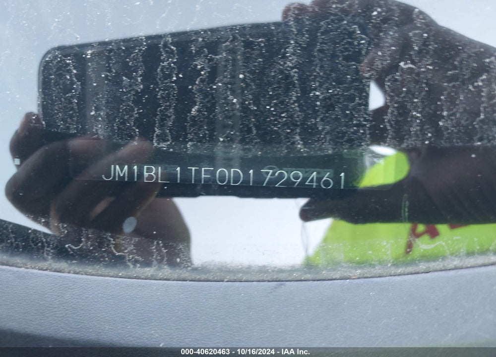 2013 MAZDA 3 VIN: JM1BL1TF0D1729461
