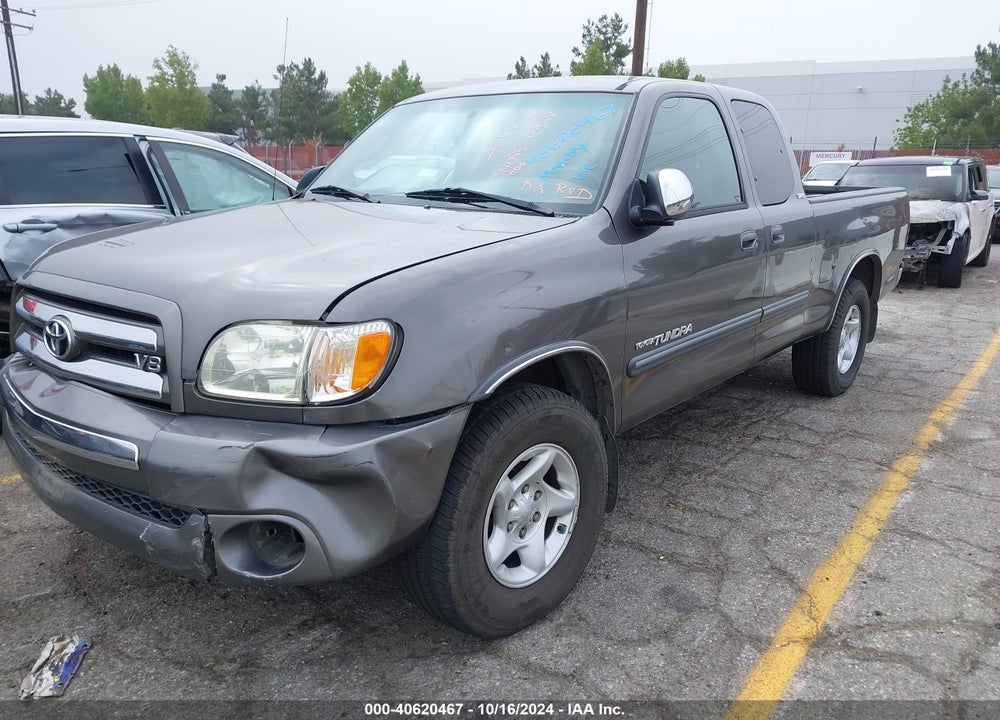 2003 TOYOTA TUNDRA SR5 V8 VIN: 5TBRT34153S426652