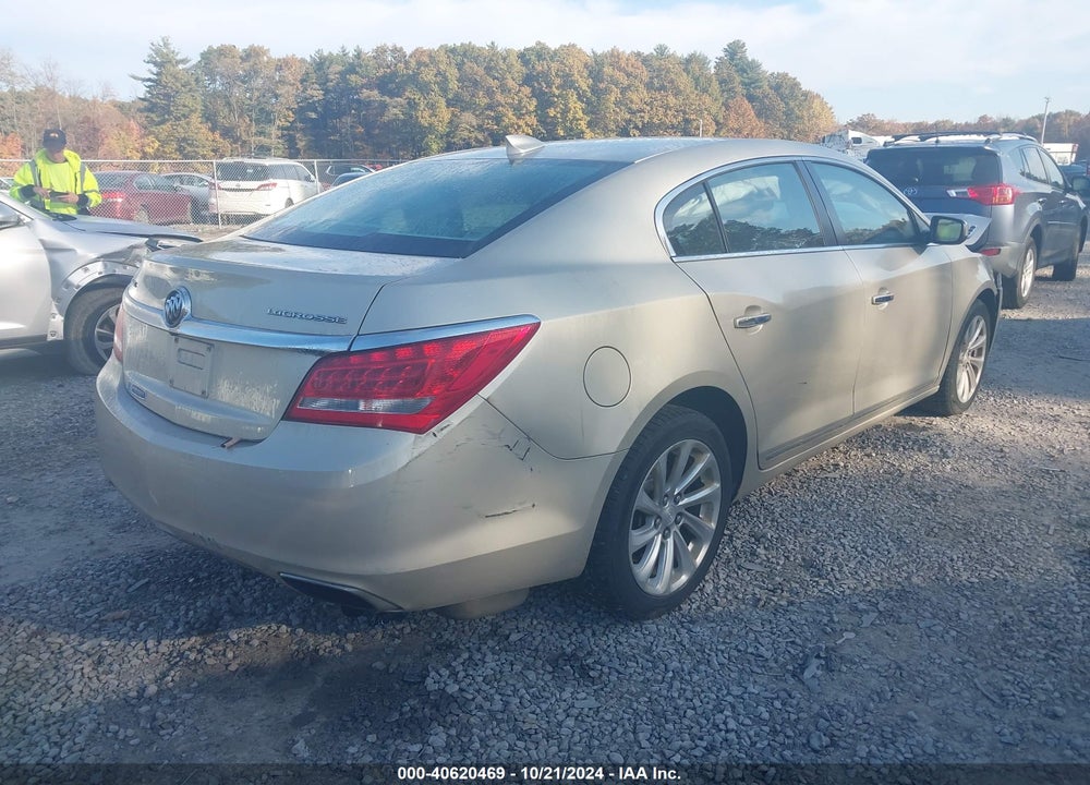 2016 BUICK LACROSSE VIN: 1G4GA5G38GF240280