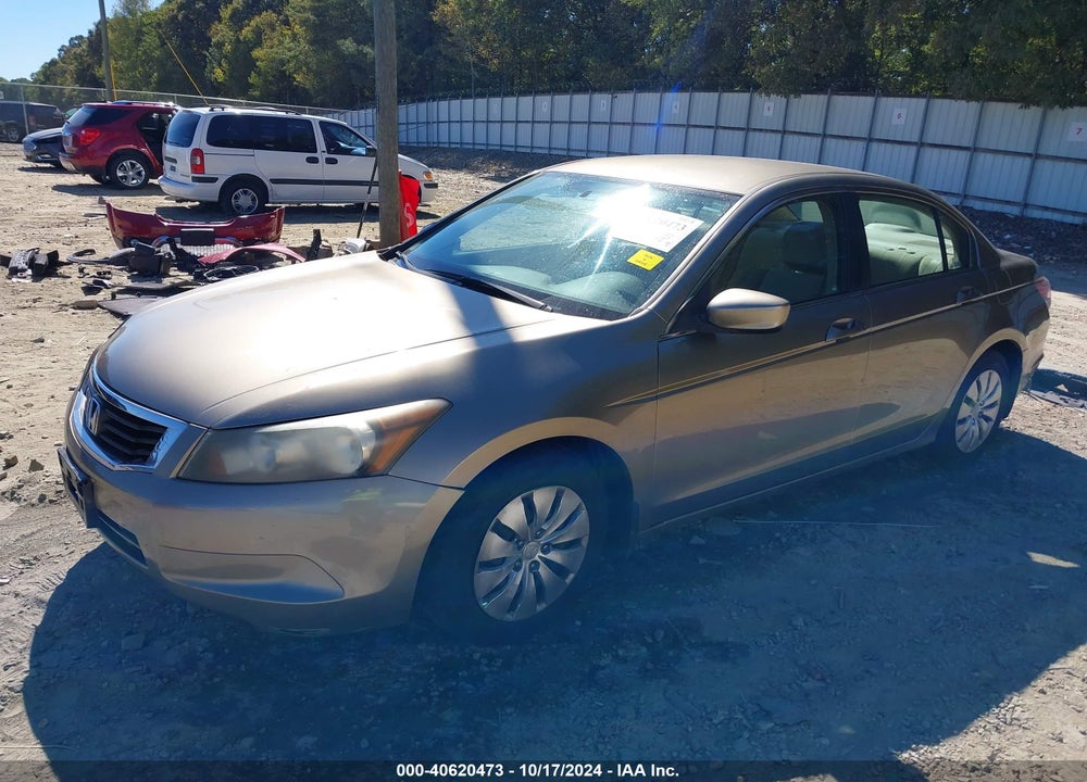 2009 HONDA ACCORD 2.4 LX VIN: 1HGCP26389A067587