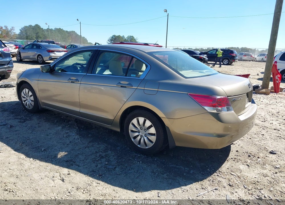 2009 HONDA ACCORD 2.4 LX VIN: 1HGCP26389A067587